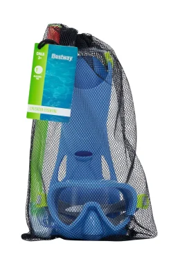 Bestway ® Crusader Essential Child 3+ Snorkel Set With Fins Store