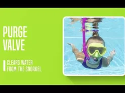 Bestway ® Crusader Essential Child 3+ Snorkel Set With Fins Outlet