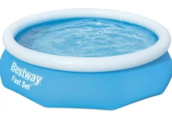 Bestway Fast Set 10' X 30" Round Inflatable Pool Set New