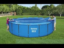 Bestway Flowclear 10' Solar Pool Cover Compatible With 10' Above Ground Pools Discount