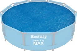 Bestway Flowclear 10' Solar Pool Cover Compatible With 10' Above Ground Pools Discount