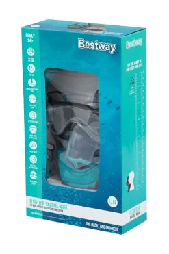 Bestway Flowtech Full-Face Snorkel Mask L/Xl, Teal Outlet