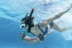 Bestway Flowtech Full-Face Snorkel Mask L/Xl, Teal Outlet