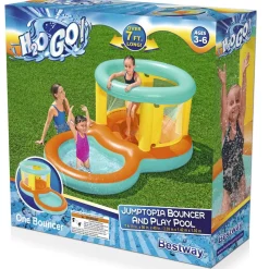 Bestway H2Ogo! Jumptopia Bouncer And Child Play Pool Hot