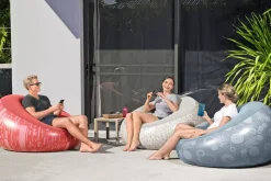 Bestway Inflate-A-Chair Inflatable Chair, Gray Shop