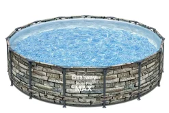 Bestway Steel Pro Max 15' X 42 Above Ground Pool Set Shop