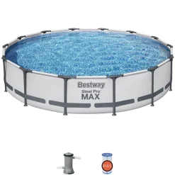 Bestway Steel Pro Max 14' X 33 Above Ground Pool Set Store