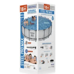Bestway Steel Pro Max 18' X 48 Above Ground Pool Set Best