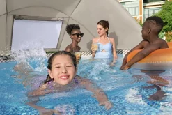 Bestway Steel Pro Max 13' X 42 Round Above Ground Pool Set With Canopy Flash Sale