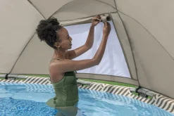 Bestway Steel Pro Max 13' X 42 Round Above Ground Pool Set With Canopy Flash Sale