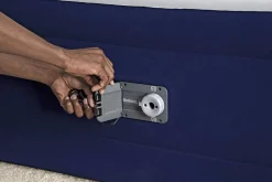 Bestway Tritech Air Mattress Queen 22 In. With Built-In Ac Pump And Antimicrobial Coating Sale