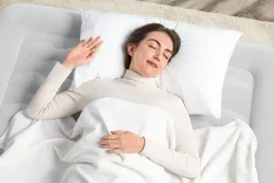 Bestway Tritech Air Mattress Full 24 With Built-In Ac Pump Included And Antimicrobial Coating Cheap