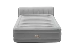 Bestway Tritech Air Mattress Queen 18" With Headboard, Built-In Ac Pump And Antimicrobial Coating Sale