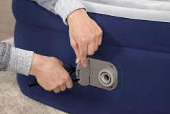 Bestway Tritech Air Mattress Twin 15 With Built-In Ac Pump Included And Antimicrobial Coating Sale