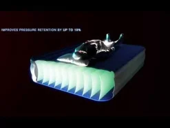 Bestway Tritech Fashion Flock Air Mattress Twin 20" With Built-In Ac Pump And Antimicrobial Coating Shop