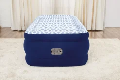 Bestway Tritech Fashion Flock Air Mattress Twin 20