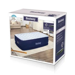 Bestway Tritech Fashion Flock Air Mattress Twin 20