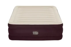 Bestway Tritech Fashion Flock Air Mattress Queen 20" With Built-In Ac Pump And Antimicrobial Coating Online