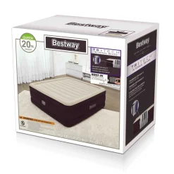 Bestway Tritech Fashion Flock Air Mattress Queen 20