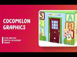 Bestway Cocomelon Melon Patch Academy Easy-Snap Kids Play House Hot