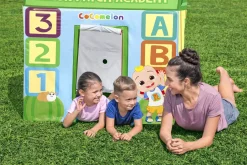 Bestway Cocomelon Melon Patch Academy Easy-Snap Kids Play House Hot