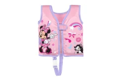 Bestway Disney Junior Minnie Mouse Pink Fabric Child Swim Vest, Small To Medium New