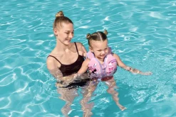 Bestway Disney Junior Minnie Mouse Pink Fabric Child Swim Vest, Small To Medium New