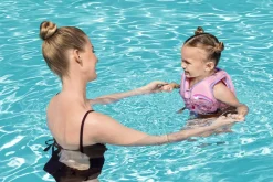 Bestway Disney Junior Minnie Mouse Pink Fabric Child Swim Vest, Small To Medium New