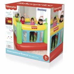 Bestway Fisher Price 69'' X 68'' X 53'' Bouncesational Indoor Bouncer With Built-In Pump Online