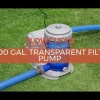 Bestway Flowclear 2,500 Gal. Transparent Filter Pump Online