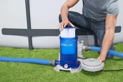 Bestway Flowclear 2,500 Gal. Transparent Filter Pump Online