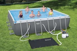 Bestway Flowclear 43'' X 67 Solar Powered Rectangular Pool Heating Pad For Above Ground Pools New
