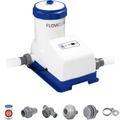 Bestway Flowclear Smart Touch Wifi 2,000 Gal. App-Controlled Filter Pump Hot
