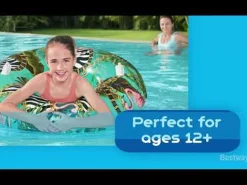 Bestway H2Ogo! 45 Floral Fantasy Pool Ring Float Best Sale