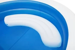 Bestway H2Ogo! 7'11 X 55 Summer Days Inflatable Round Kiddie Pool With Uv Careful Sunshade Sale