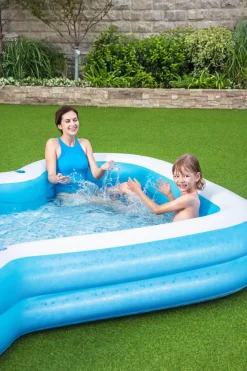 Bestway H2Ogo! 10' X 9' X 18 Sunsational Inflatable Kiddie And Family Pool Flash Sale