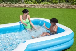 Bestway H2Ogo! 10' X 9' X 18 Sunsational Inflatable Kiddie And Family Pool Flash Sale