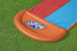 Bestway H2Ogo! Child Double Lane Water Slide With Tsunami Splash Ramp 16' Flash Sale