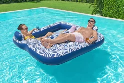 Bestway H2Ogo! Comfort Plush 2-Person Double Pool Lounge Float Hot
