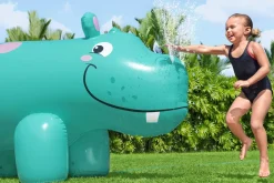 Bestway H2Ogo! Jumbo Hippo Kids Inflatable Sprinkler Flash Sale