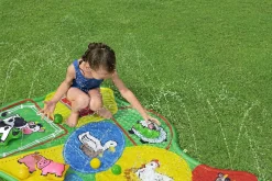 Bestway H2Ogo! Lil' Barnyard Babies Toddler Multicolor Sprinkler Splash Pad 65 In. X 44 In. Cheap