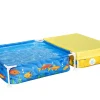 Bestway H2Ogo! My First Frame Above Ground Pool And Sandpit Combo Best Sale