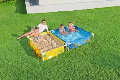 Bestway H2Ogo! My First Frame Above Ground Pool And Sandpit Combo Best Sale