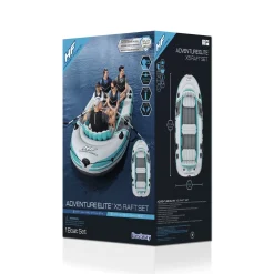 Bestway Hydro-Force Adventure Elite X5 Inflatable Raft Set 11'11 New
