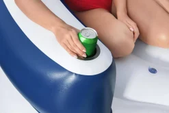 Bestway Hydro-Force Lazy Dayz 4-Person Inflatable Party Island 7'10