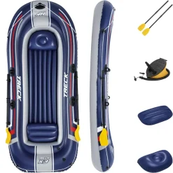 Bestway Hydro-Force Treck X3 Inflatable Raft Set Fashion