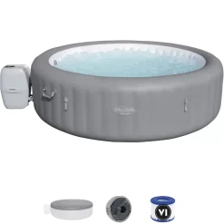 Bestway Saluspa Grenada Airjet Inflatable Hot Tub Spa 6-8 Person Cheap