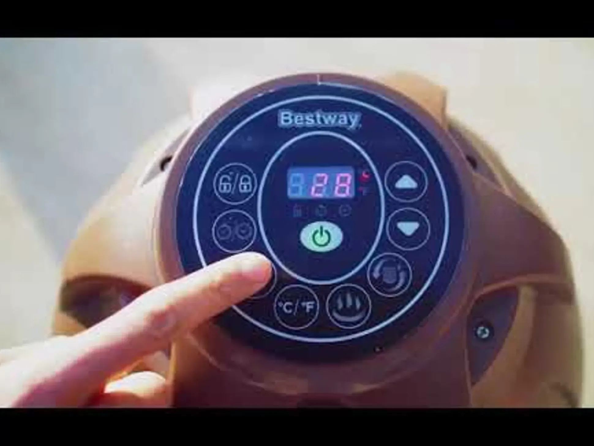 Bestway Saluspa Hawaii Airjet Inflatable Hot Tub Spa 4-6 Person Discount