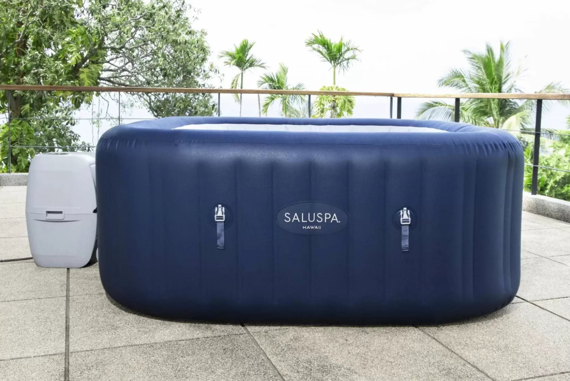 Bestway Saluspa Hawaii Airjet Inflatable Hot Tub Spa 4-6 Person Discount