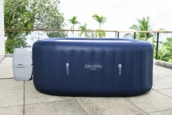 Bestway Saluspa Hawaii Energysense Smart Airjet Inflatable Hot Tub Spa 4-6 Person Hot